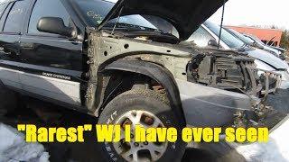 Rarest Jeep Grand Cherokee WJ Ever? D&E in the U-Pull 4