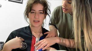 ASMR real person fast CHAOTIC full EXAMINATION ️‍🩹