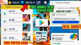 How to Get  100₹ Free  Google Redeem Code For Play Store | 3x Reward Refer & Earings App Review