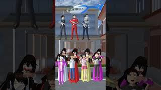Wanita dengan mulut terpotong #sakuraschoolsimulator #animasi #lucu #celana pendek#shortsviral #sss