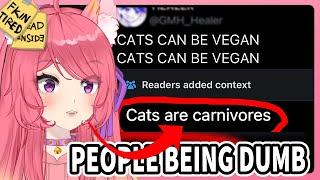 Kitsu reacts to Community Notes Violating People | Vtuber Reacts to Memes