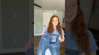 brb doing this to all my jeans #sewingideas #sewing #livikate