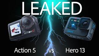 Leaked Specs: GoPro Hero 13 Black vs DJI Action 5 Pro – What to Expect!