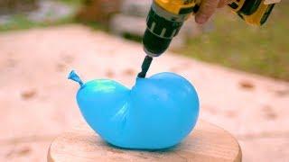 Water Balloons Look AMAZING in Slow Motion!