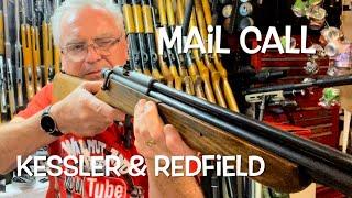 Mail call Kessler multi pump 22 Redfield 3200 scope @RojoTacticalTargets  airgun targets 1791edc