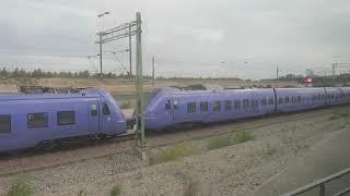 Oresund Line Train Ride: Copenhagen Central to Malmö via Oresund Bridge 12 September 2018