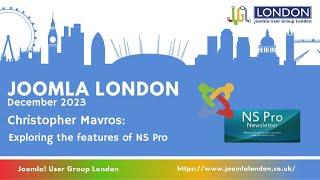 Approaching Email Marketing the Joomla Way, with NS Pro - A deep dive.