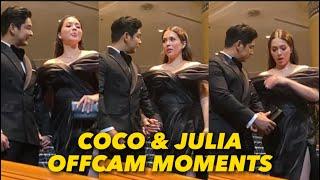 COCO MARTIN & JULIA MONTES OFFCAM MOMENTS DURING ABS-CBN BALL 2023 | COCOJULS BTS 