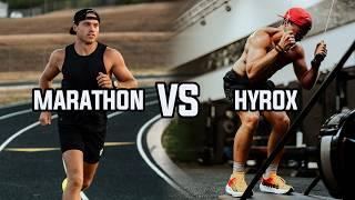 Marathon vs HYROX: Which One is Harder?