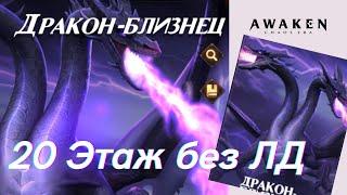 Дракон - Близнец 20 этаж без ЛД героев! | AWAKEN CHAOS ERA