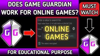 Does Game Guardian Work for Online Games?