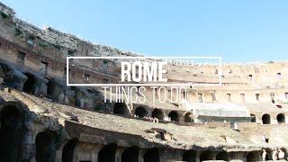 Things To Do In Rome: Our Favourites!