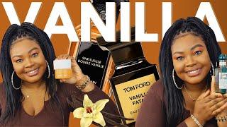 Top 10 Best Vanilla Perfumes For Fall | Tom Ford Vanille Fatale, YSL & More! #perfumecollection  