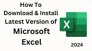 How To Download & Install latest version of Microsoft Excel In PC [ Latest-2024 ] #msexcel