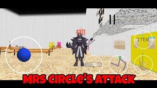 Mrs Circle's Attack Android Port - (Full Style, Boss Fight and Ending) Baldi's Basics Android Mod