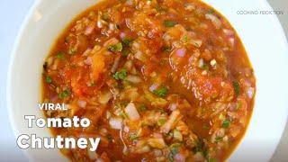 Viral Tomato Chutney Recipe | टमाटर की चटनी | How to prepare Tomato Chutney | Indian Veg Recipes.