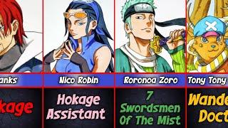 One Piece Characters If They Were In Naruto World | Part 1