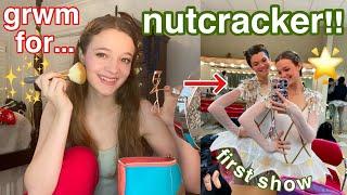 grwm for NUTCRACKER PERFORMANCE!! | VID #3