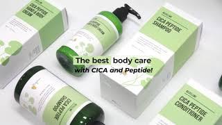 [Recellme] CICA Peptide Body Wash & Body Cream