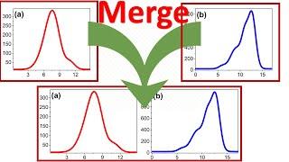 How to merge multiple graphs in origin