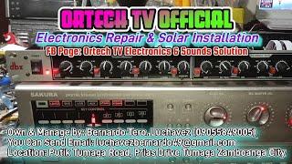 ORTECH TV OFFICIAL Electronics Repair & Solar Installation ( you're best Sounds Solution )#share