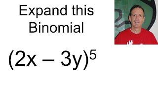 Expand this Binomial