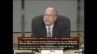 Immigration Lawyer Max Berger Addresses Senate Committee on Human Rights