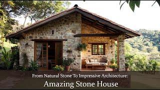 From Natural Stone to Impressive Architecture: Amazing Stone House