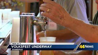 Volksfest underway in Evansville