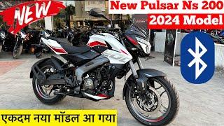 New 2024 Bajaj Pulsar Ns 200 Review | Bluetooth | New Miter | Pulsar ns 200 new model 2024