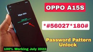 Oppo A15s Ka Lock Kaise Tode | Oppo A15s Hard Reset Forgot Password | Without Pc 100% Ok