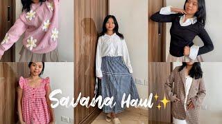 May have bought my entire wishlist. Upto 70% OFF is too irresistible SAVANA | Savana try on haul