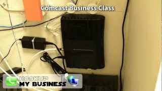 Comcast Business Class Phone Internet Equipment Tour