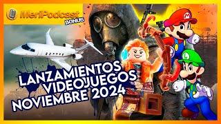 Los LANZAMIENTOS de NOVIEMBRE: la HORA de STALKER 2, LEGO HORIZON ADVENTURES, MARIO & LUIGI