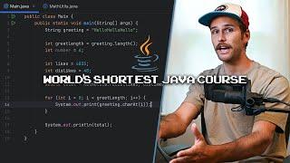 Learn Java in 15 Minutes (seriously)