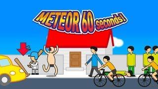 Meteor 60 Seconds! - YOU HAVE 60 SECONDS to LIVE!! What Would YOU Do?! - Meteor 60 Seconds Gameplay