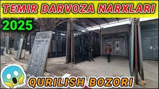 TEMIR DARVOZA NARXLARI 2025. NAMANGAN SHAMSHIBOY QURILISH BOZORI. #temirdarvoza #narxlari #2025