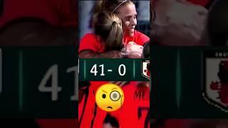 41-0 women "joke'' football #shorts #football