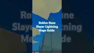 Roblox Rune Slayer Lightning Mage Guide #roblox #robloxruneslayer #robloxruneslayerlightningmage