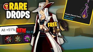 New 51% Farm! Eternal Flame Cape! Rare Drops and More AQW