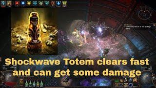 Shockwave Totem + Astral Projector is a good time | Update for shockwave totem hierophant