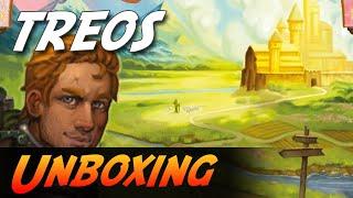 TREOS - Brettspiel Unboxing (Lookout Spiele)