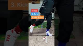 Run BTS Footwork Tutorial #shorts