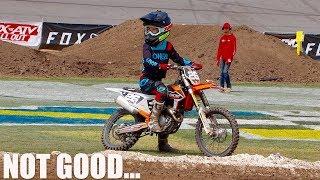 2 BLOWN OUT WHEELS IN 2 MOTOS... Race Day Problems