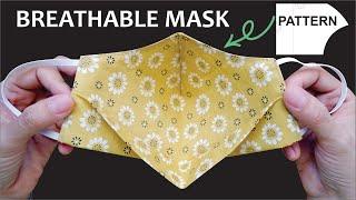 Breathable Face Mask | DIY Cloth Face Mask | Printable PDF Face Mask Pattern