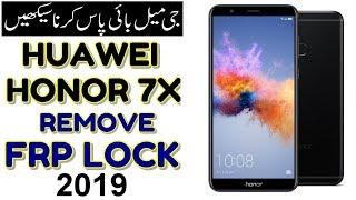 Huawei Honor 7X BND-L31 FRP Bypass, Huawei 7x Google Account Bypass, Huawei 7x BND-L31 Gmail Bypass