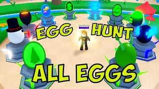 НАШЁЛ ВСЕ СЕКРЕТНЫЕ ЯЙЦА Х РЕБЕРСТ ЧЕМПИОН РОБЛОКС! ALL EGGS HUNT EVENT Rebirth Champions X ROBLOX