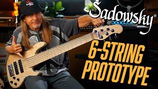 STEVE BAILEY On The Upcoming SADOWSKY 6-STRING MODEL | Demo