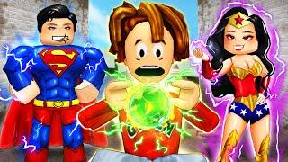 ROBLOX Brookhaven RP: His REAL Parents Were SUPERHEROES! | Gwen Gaming Roblox