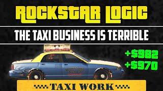 GTA Online ROCKSTAR LOGIC (The Taxi Business)